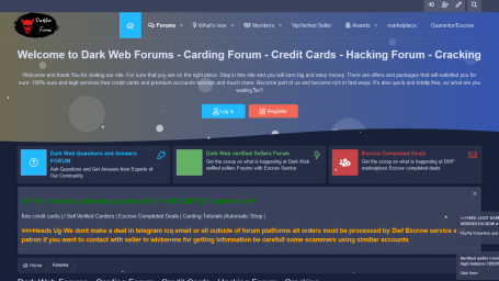 Dark Web Forums
